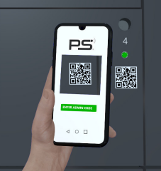 Serrure à code QR