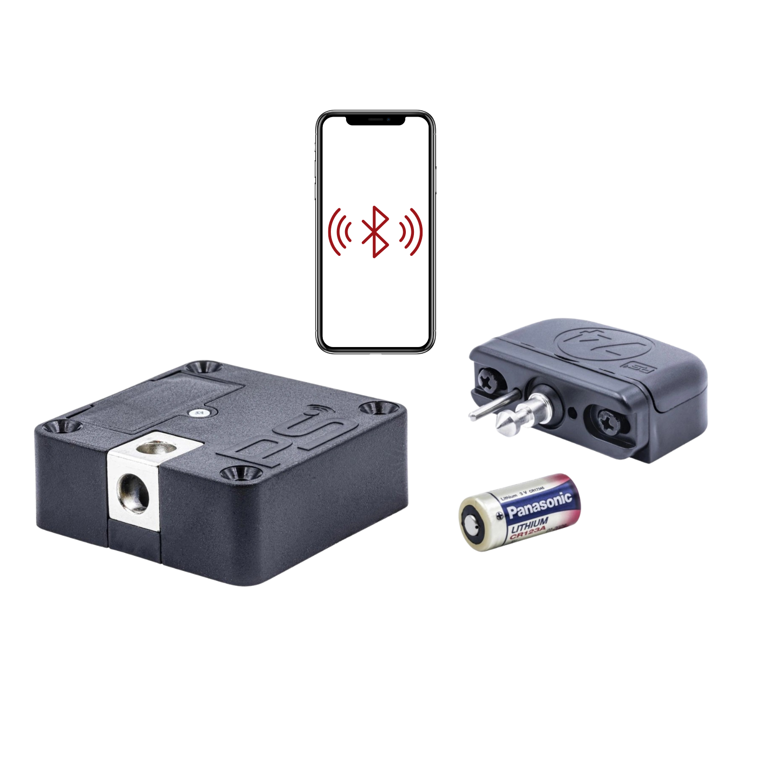 Noir et Blanc Encadre Future DJ Logo 39