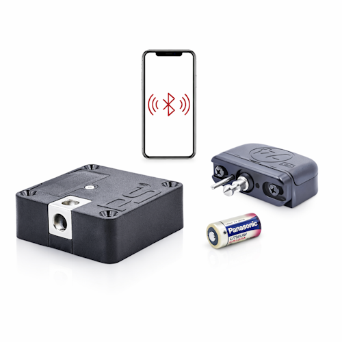 Serrure a verrou electronique Bluetooth pour meubles placards et tiroirs​